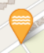 Non-drinking water filling station icon